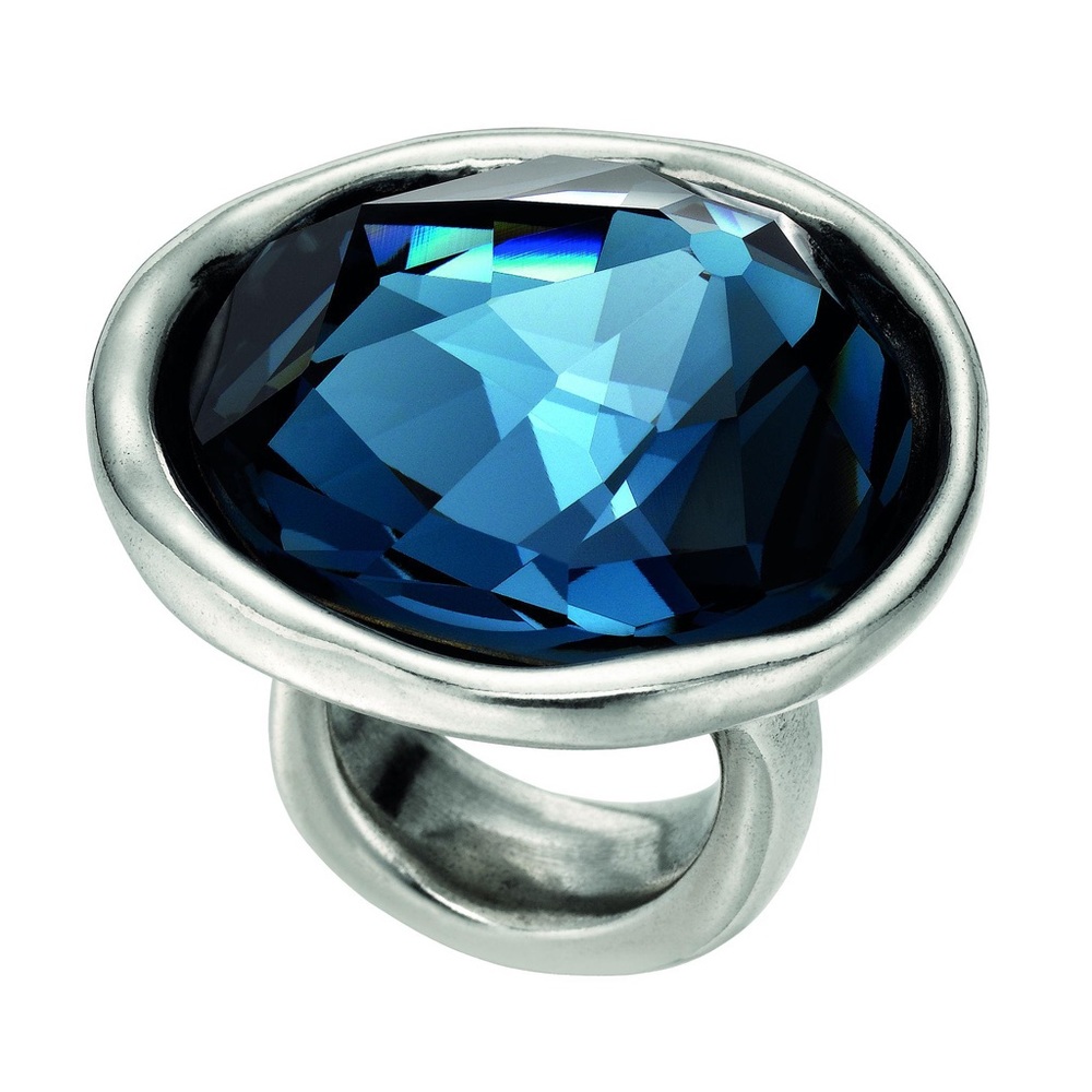 UNOde50| OH MY GOODNESS Swarovski Crystal Ring NWT